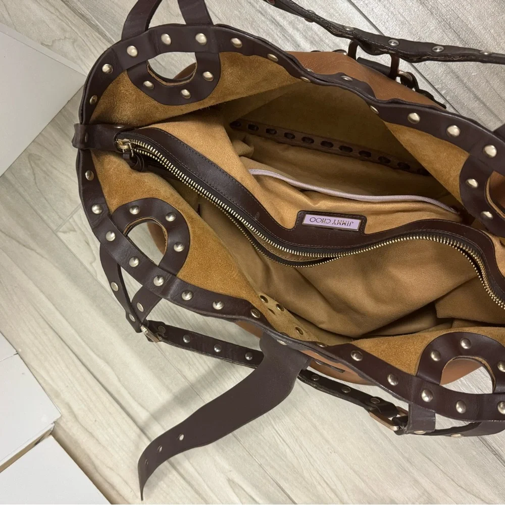 Jimmy Choo leather tote - Picture 4 of 5